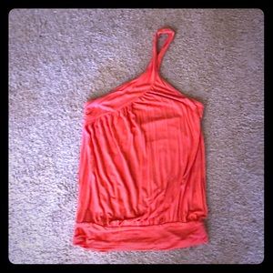 One shoulder tank top